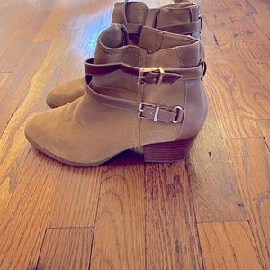 Alex Marie Leather ankle booties